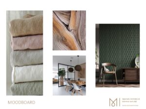 moodboard; hout; natuur; bos; linnen; 3D; home; industrieel; stalendeuren; roomdivider