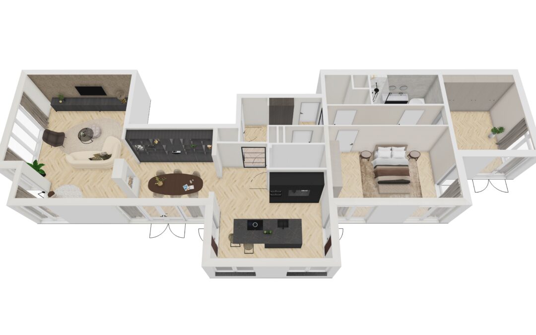 3D visualisaties: van abstracte wens naar uw tastbare droominterieur